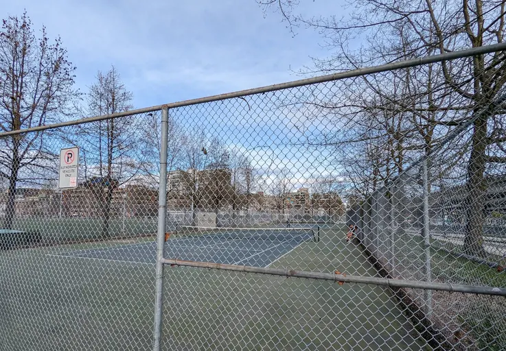 An Image of Tennis Courts at Andy Livingstone Park in Vancouver