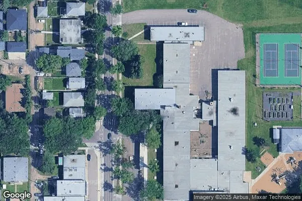 An Image of Tennis Courts at Allendale School in Edmonton