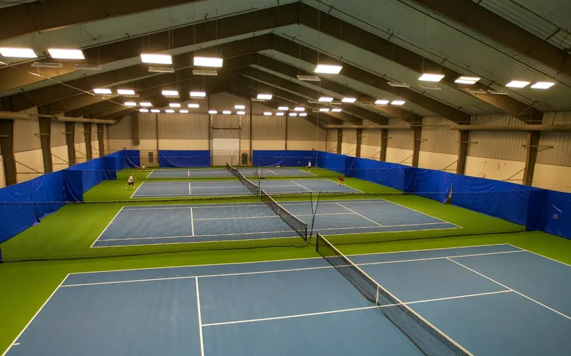 An Image of Tennis Courts at Angus Glen Indoor Tennis Facility in Markham