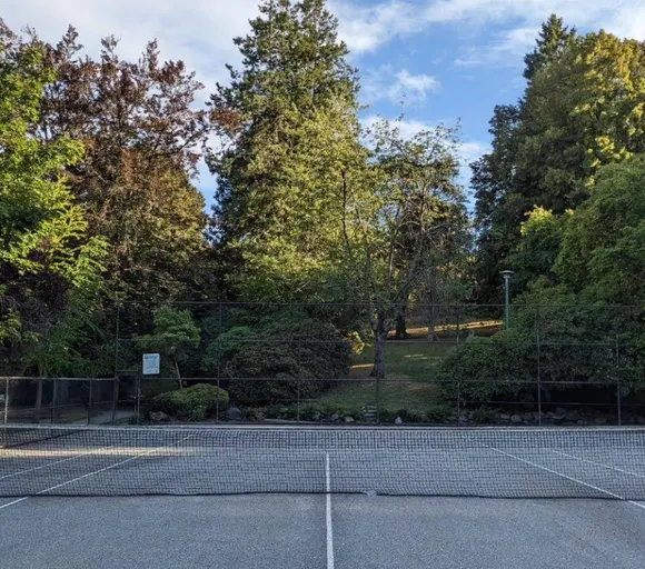 An Image of Tennis Courts at Almond Park in Vancouver
