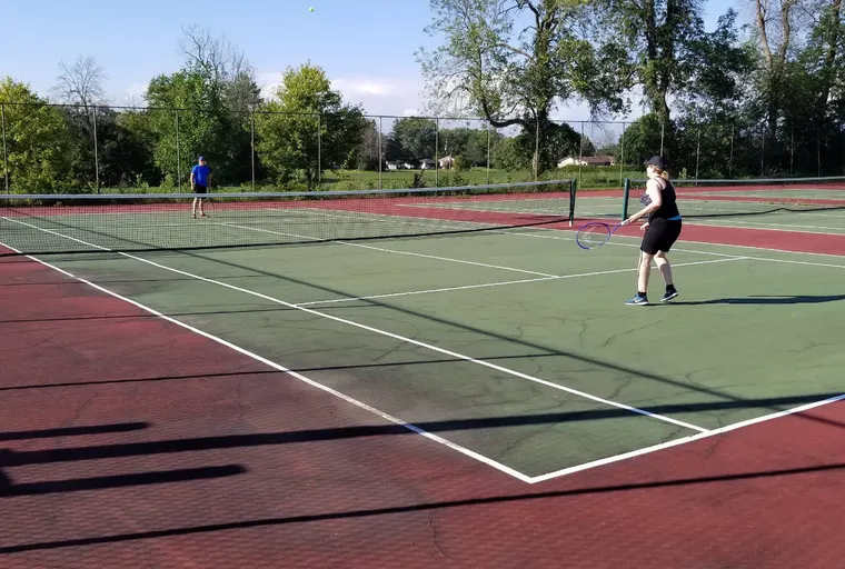 An Image of Tennis Courts at Alfred Taylor Recreation Facility in Ottawa