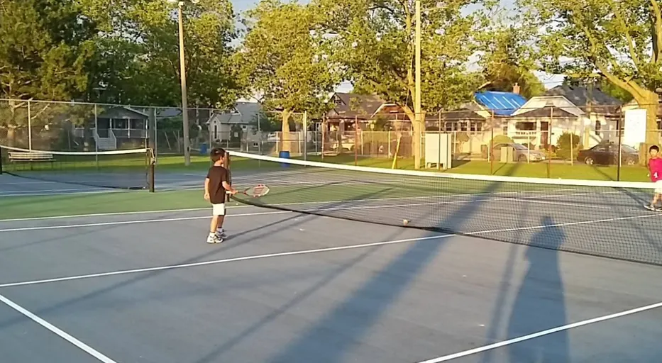 An Image of Tennis Courts at Alex McKenzie Park in St. Catharines