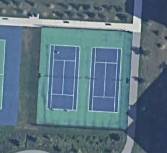 An Image of Tennis Courts at Ada Mackenzie Park in Thornhill