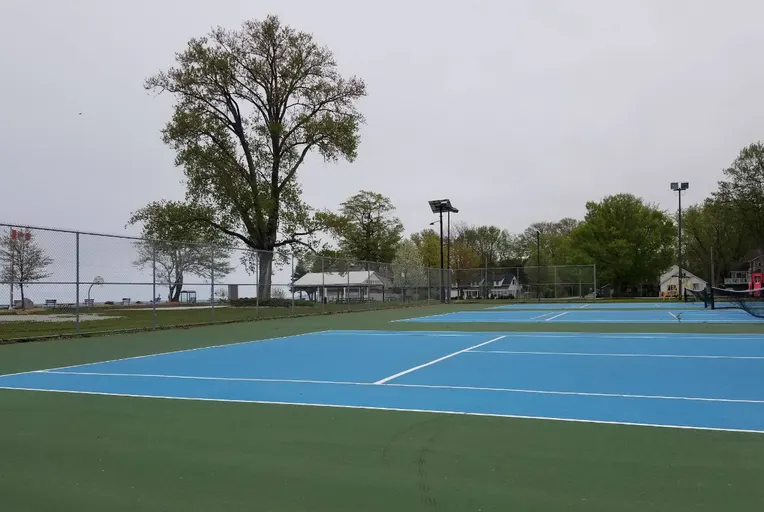 An Image of Tennis Courts at Brights Grove Tennis Courts in Sarnia