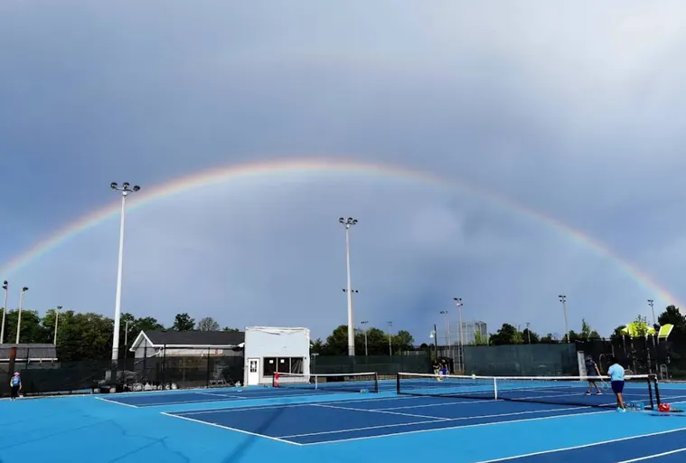 An Image of Tennis Courts at Blackmore Tennis Club in Richmond Hill
