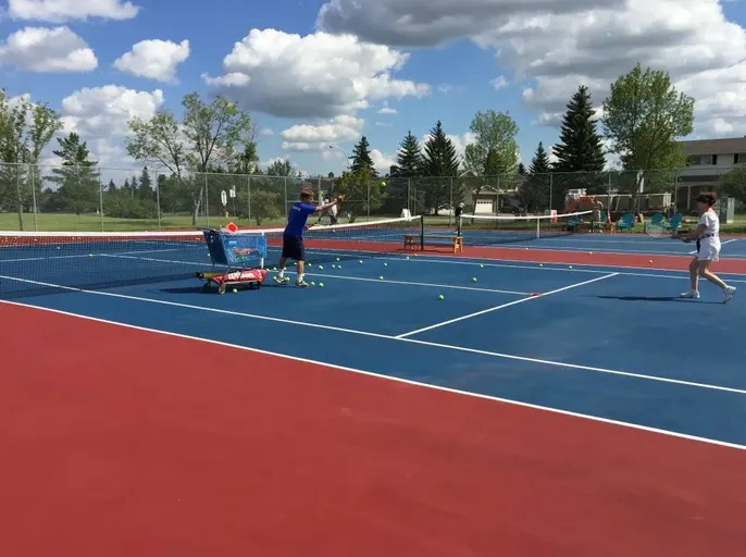 An Image of Tennis Courts at Blue Quill Community League in Edmonton