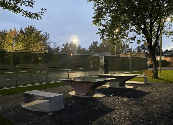 An Image of Tennis Courts at Berthier Parc Ste-Genevieve in Berthierville