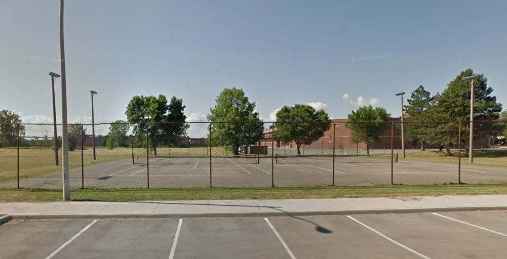 An Image of Tennis Courts at Berkley Park in St. Catharines
