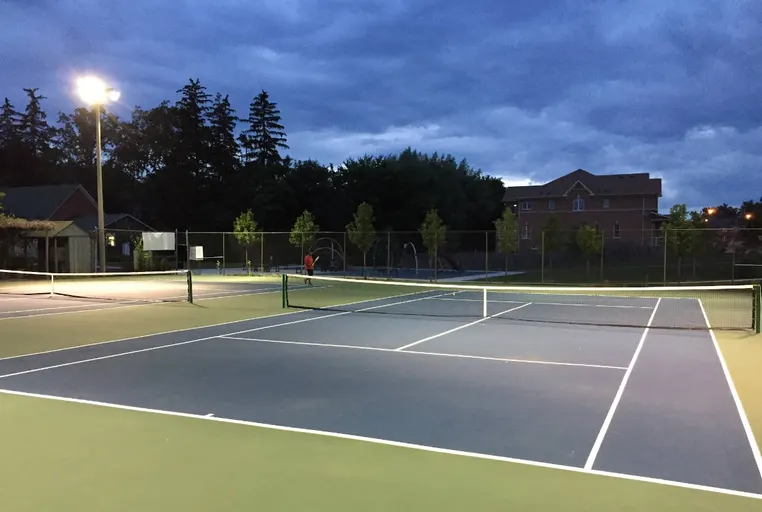 An Image of Tennis Courts at Box Grove Tennis Club in Markham