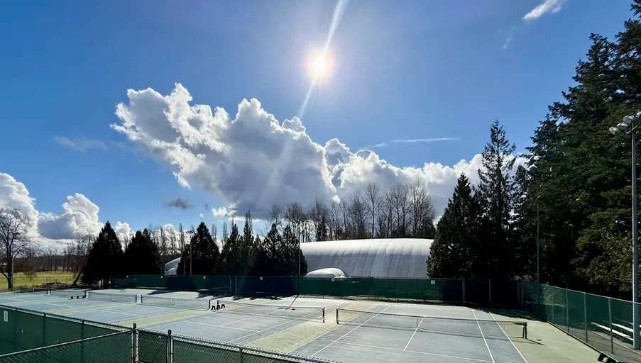 An Image of Tennis Courts at Burnaby Tennis Club in Burnaby