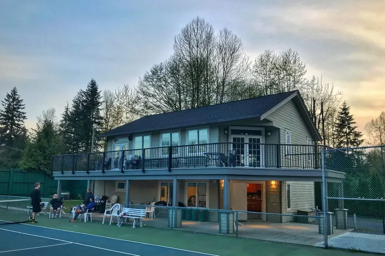 An Image of Tennis Courts at Capilano Tennis Club in Edmonton