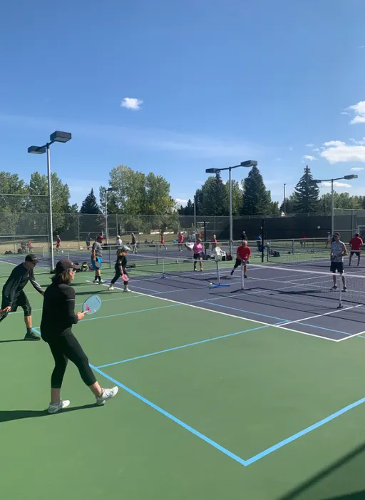 An Image of Tennis Courts at Christie Park in Calgary