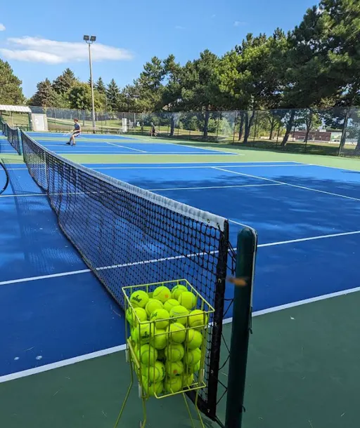 An Image of Tennis Courts at Charlottetown Tennis Club in Charlottetown