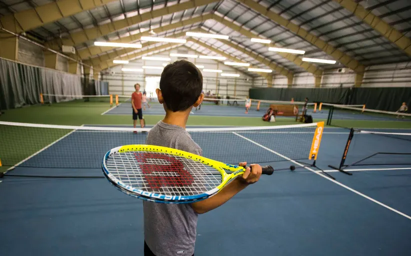 An Image of Tennis Courts at Cedar Hill Recreation Centre in Victoria