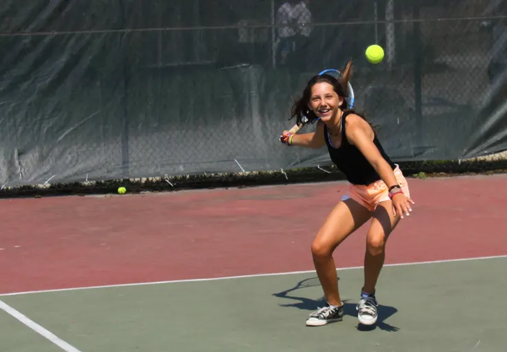 An Image of Tennis Courts at Camp Manitou in McKellar