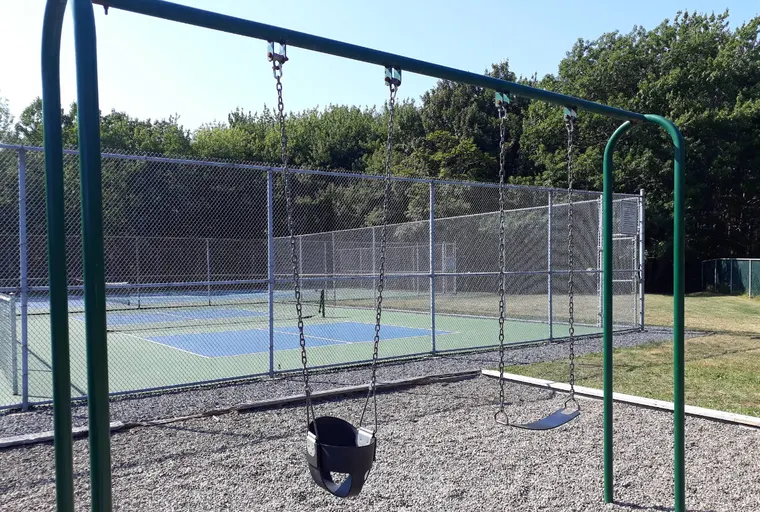 An Image of Tennis Courts at Cattail Creek Park in Ottawa