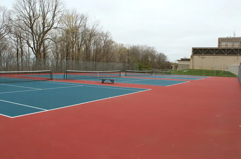 An Image of Tennis Courts at Brock University in St. Catharines