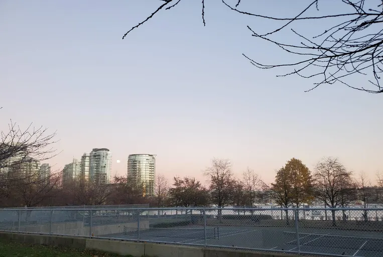 An Image of Tennis Courts at David Lam Park in Vancouver