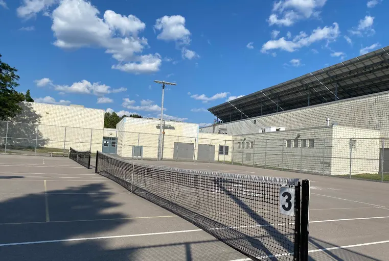 An Image of Tennis Courts at Cummer Park Community Centre in Toronto