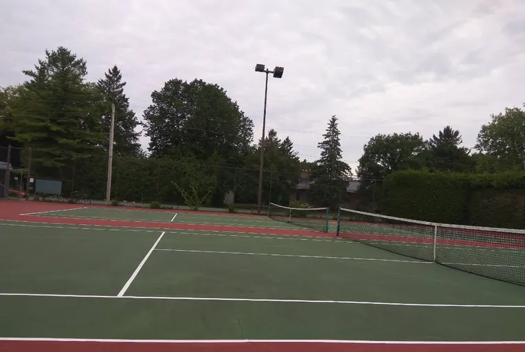 An Image of Tennis Courts at Davidson Park in Ottawa