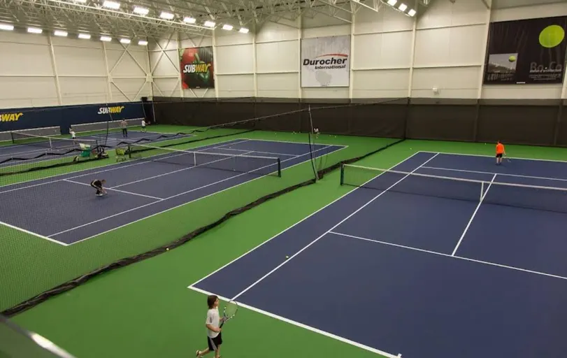 An Image of Tennis Courts at Complexe Sportif Sani Marc in Victoriaville