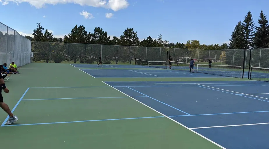 An Image of Tennis Courts at Deerfoot Athletic Park in Calgary