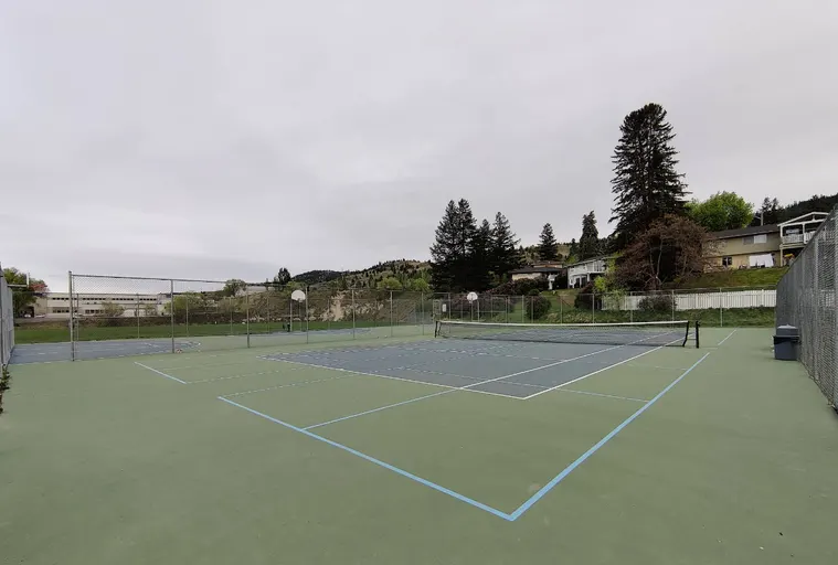 An Image of Tennis Courts at Cowan Park in Kamloops