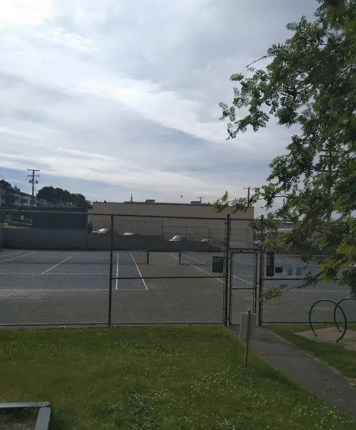 An Image of Tennis Courts at Derek Inman Park in North Vancouver