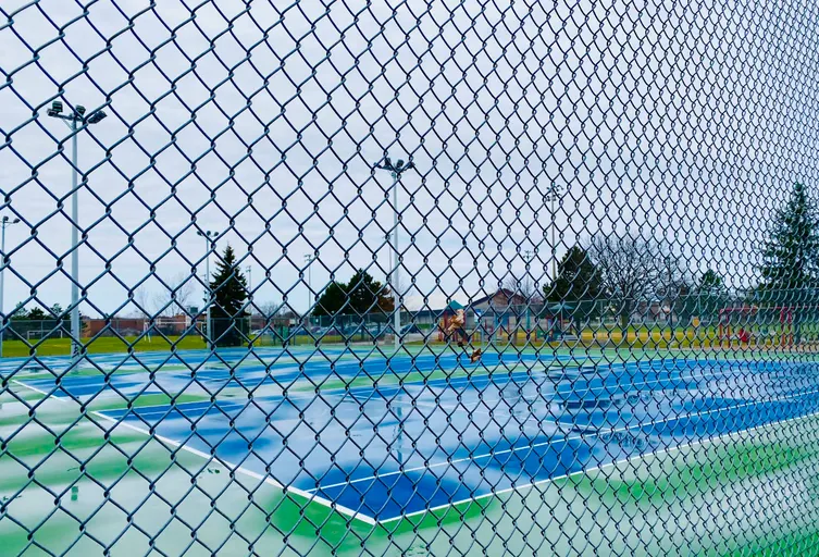 An Image of Tennis Courts at Eastview Park in Barrie