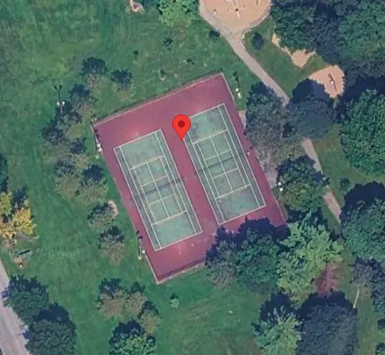 An Image of Tennis Courts at Fairmont Park in Ottawa