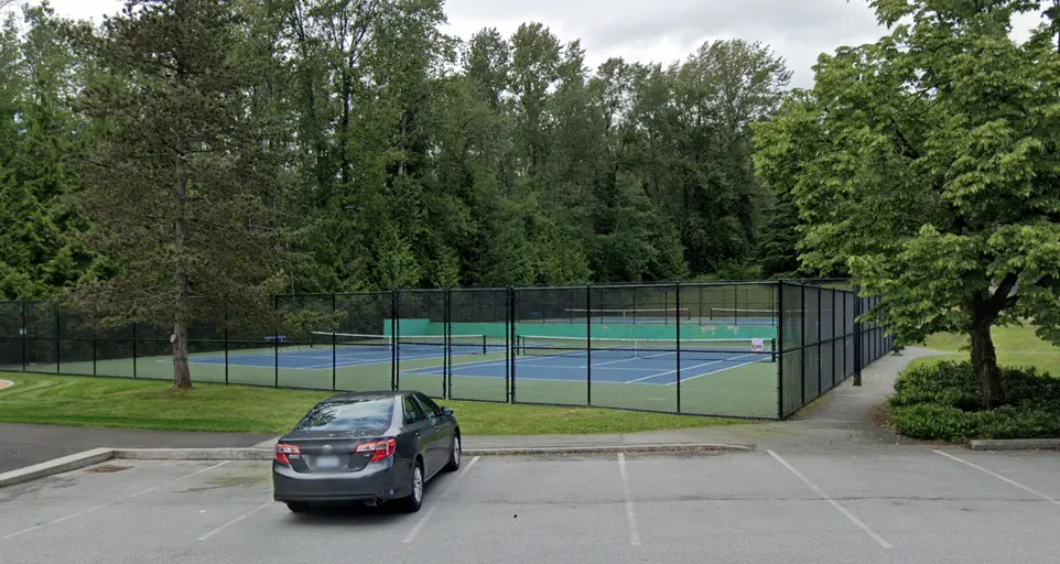 An Image of Tennis Courts at Eagle Ridge Pool Grounds & Park in Coquitlam