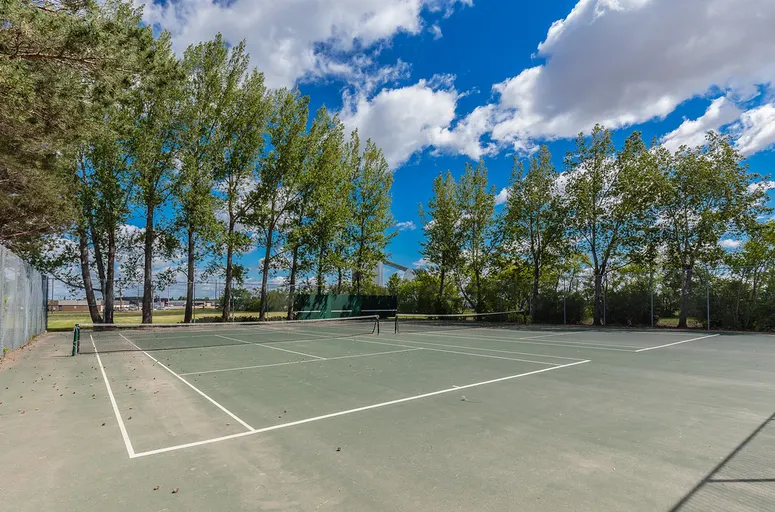 An Image of Tennis Courts at Father Basil Markle Park in Saskatoon