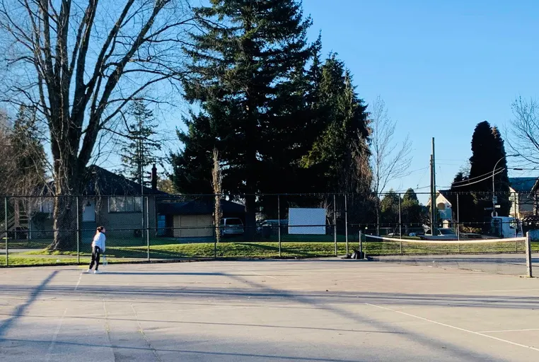 An Image of Tennis Courts at Grays Park in Vancouver