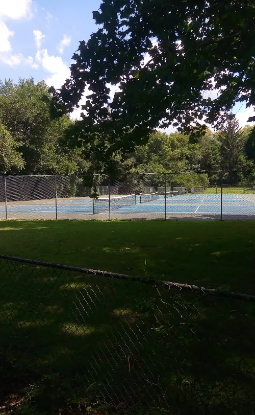 An Image of Tennis Courts at Gibbons Park in London