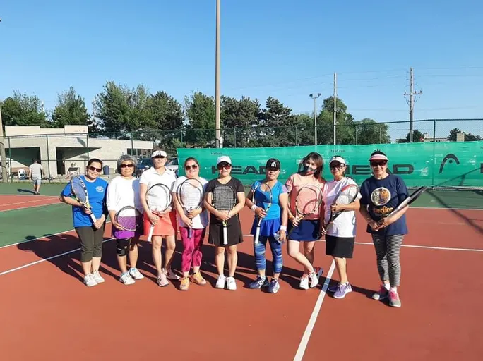 An Image of Tennis Courts at Fountainhead Community Tennis Club in Toronto
