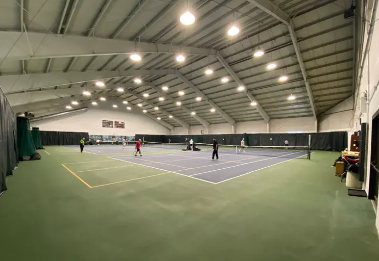 An Image of Tennis Courts at Global Fitness Centre in Kelowna