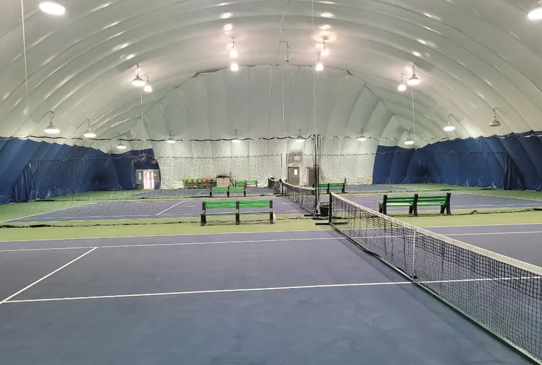 An Image of Tennis Courts at GSM Tennis Club in Kitchener