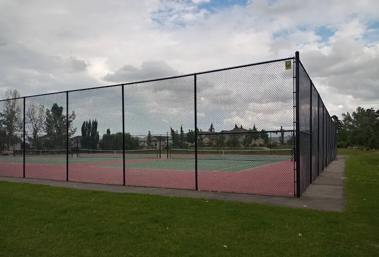 An Image of Tennis Courts at Harvest Park in Calgary