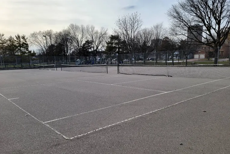 An Image of Tennis Courts at Goulding Park in Toronto
