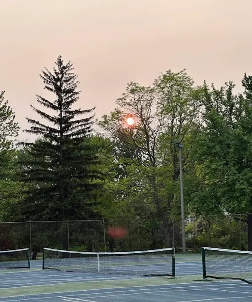 An Image of Tennis Courts at Germain Park in Sarnia
