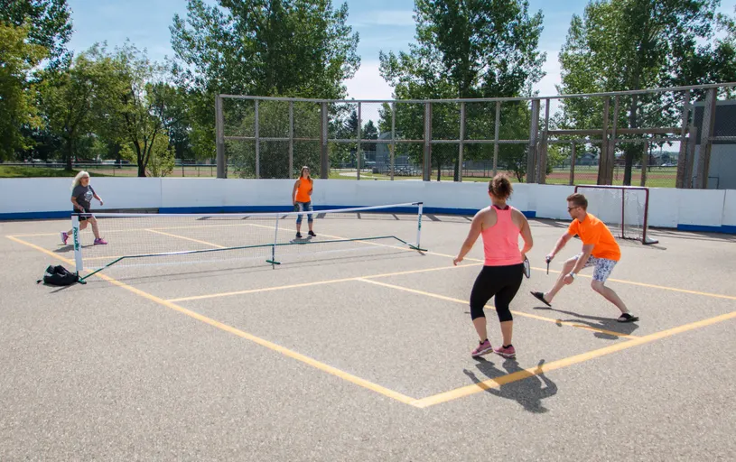 An Image of Tennis Courts at Four Seasons Park in Gloucester