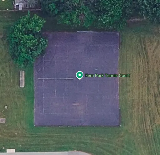 An Image of Tennis Courts at Fern Park in Niagara Falls