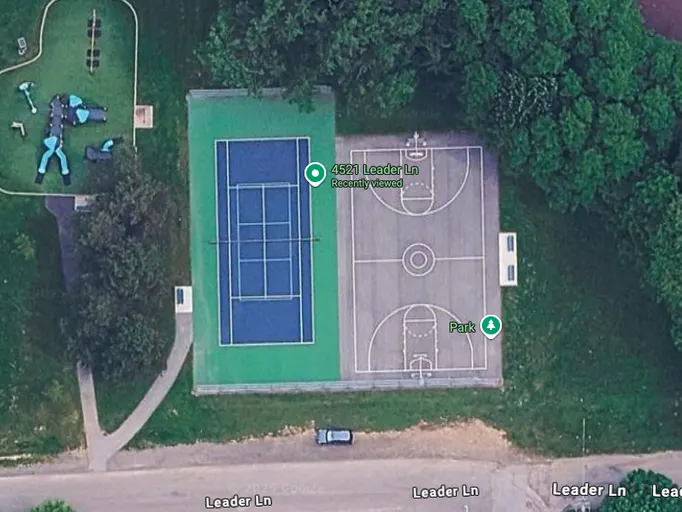 An Image of Tennis Courts at Glenview Park in Niagara Falls