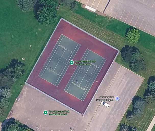 An Image of Tennis Courts at Four Seasons Park Tennis Courts in Ottawa