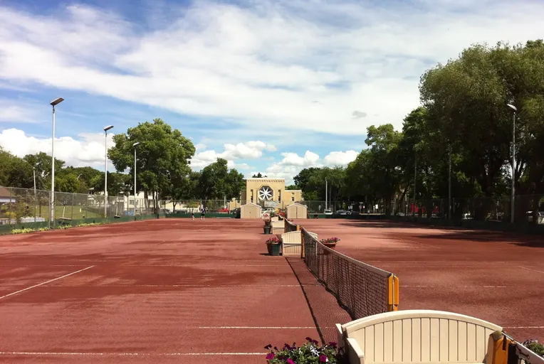 An Image of Tennis Courts at Garneau Tennis Club in Edmonton