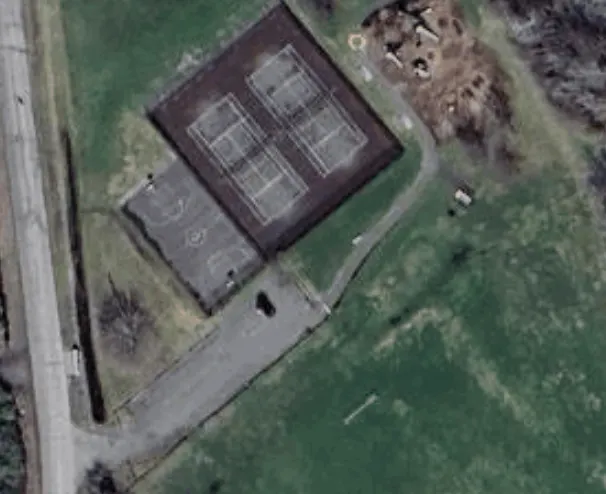 An Image of Tennis Courts at Harold Barnhart Park in Ottawa