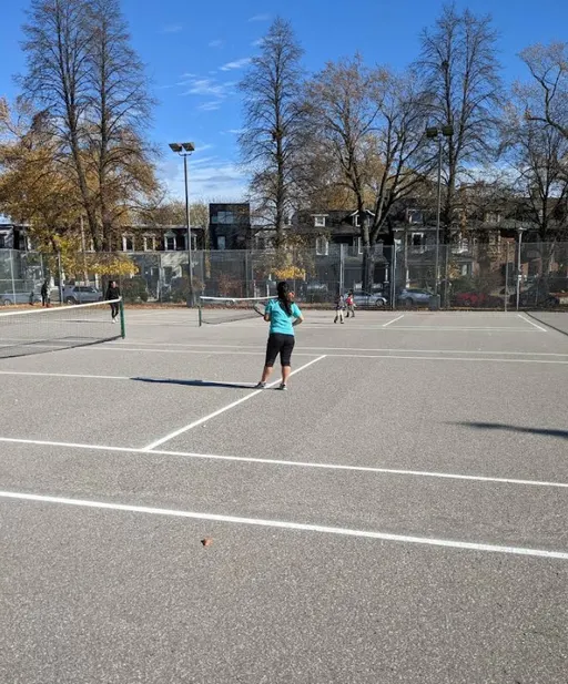 An Image of Tennis Courts at Jimmy Simpson Park in Toronto