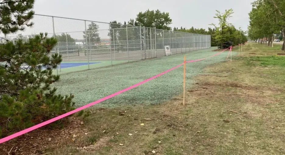 An Image of Tennis Courts at Kin Park in Maple Ridge