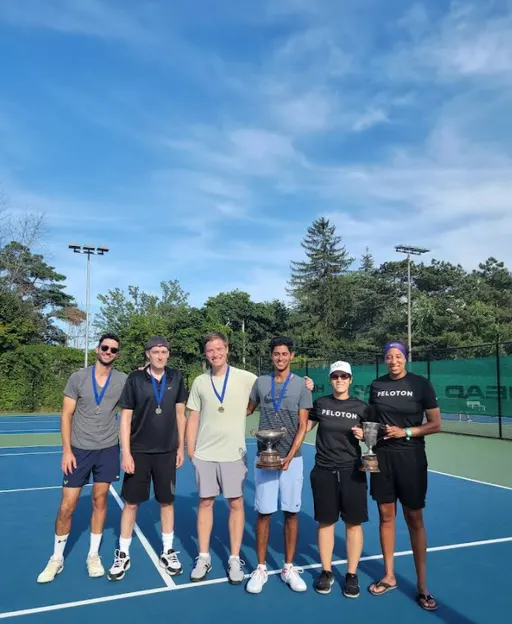 An Image of Tennis Courts at Kingston Tennis Club in Kingston