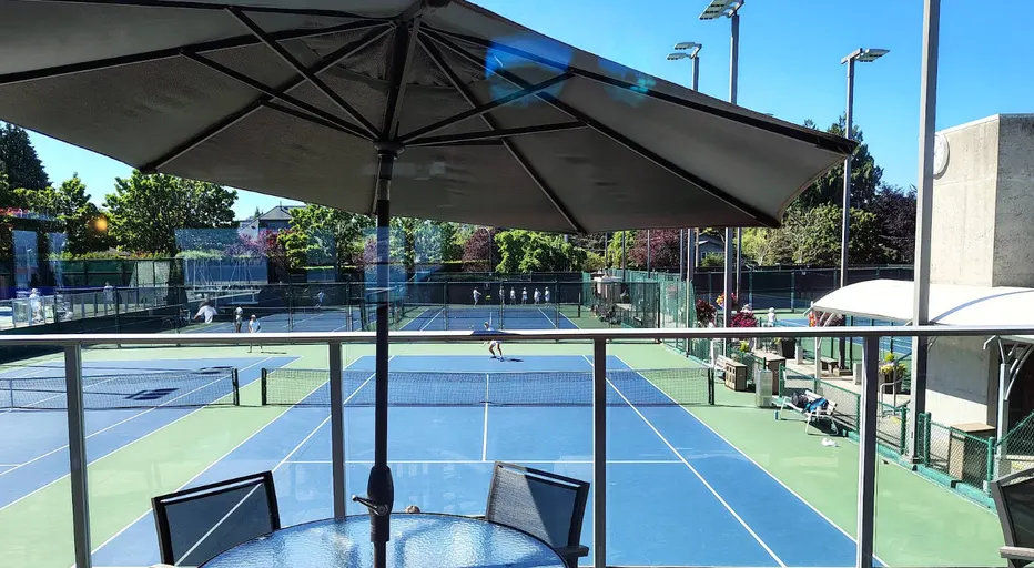 An Image of Tennis Courts at Jericho Tennis Club in Vancouver